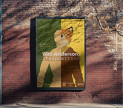 Affiche pour une l'exposition