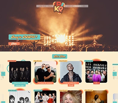 projet de rebranding du site de pukklepop